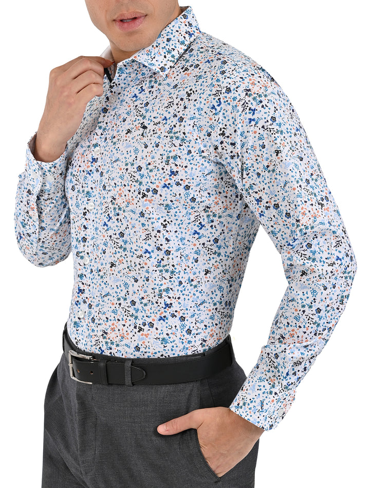 Camisa Casual Flamingo en Manga Larga