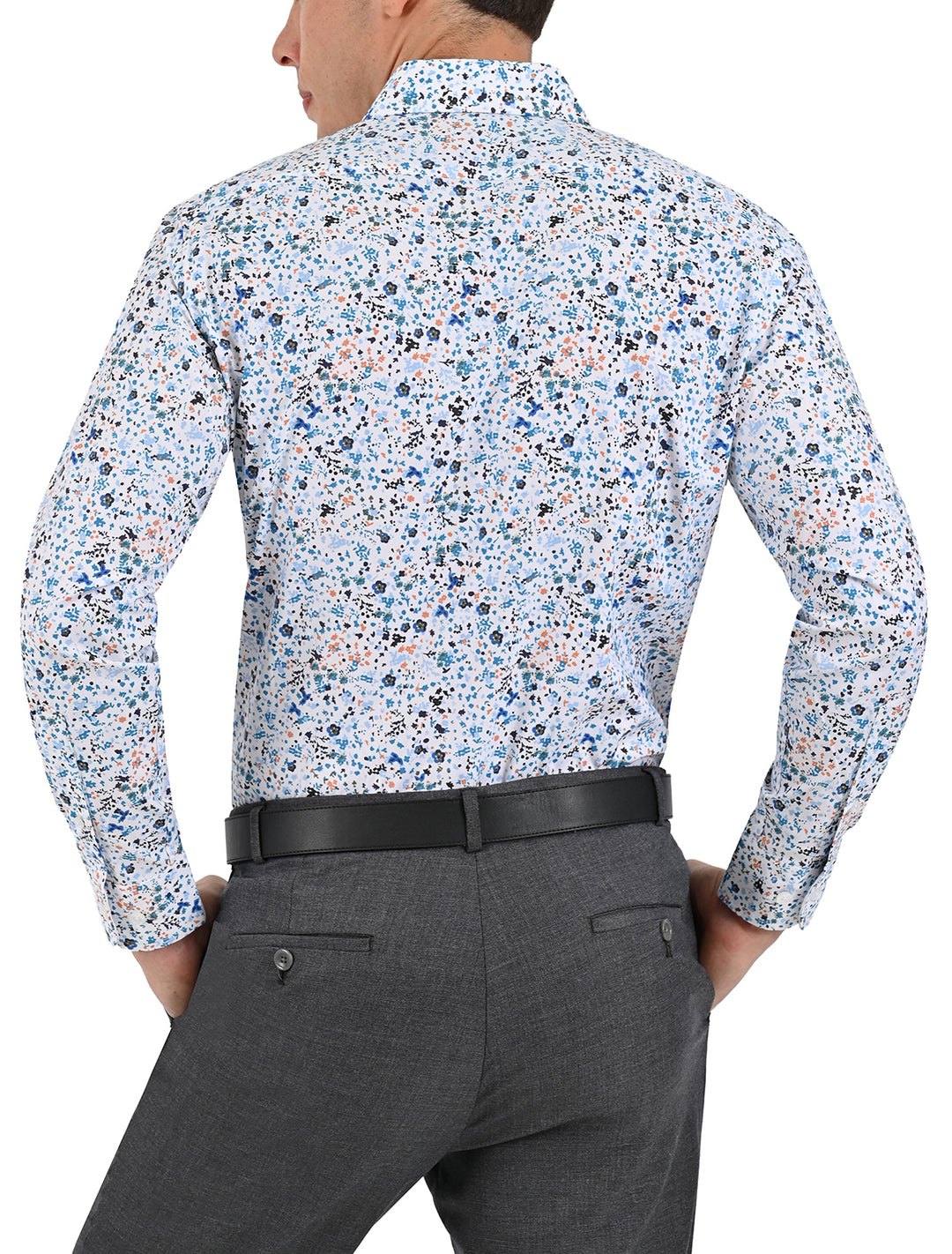 Camisa Casual Flamingo en Manga Larga