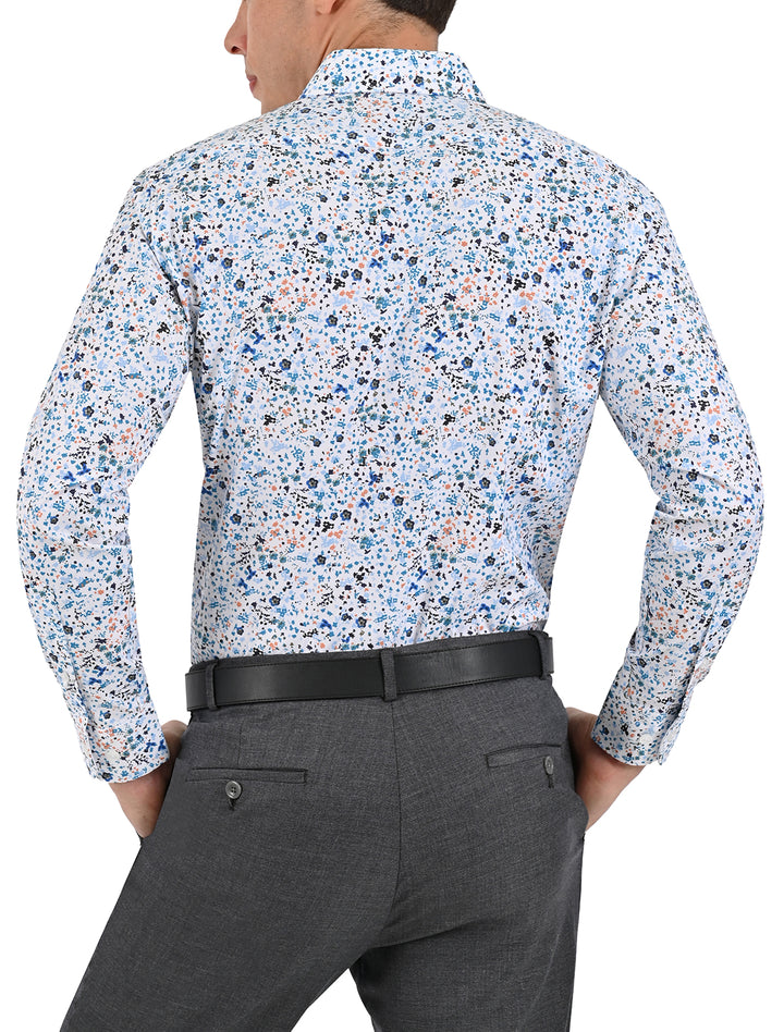 Camisa Casual Flamingo en Manga Larga