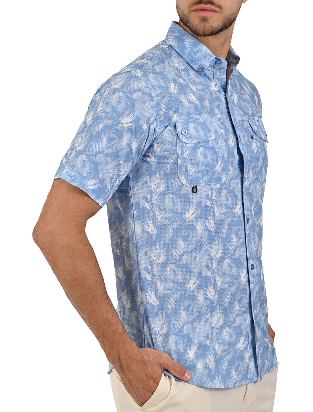 Camisa Airtek Brisa Flamingo  en Manga Corta