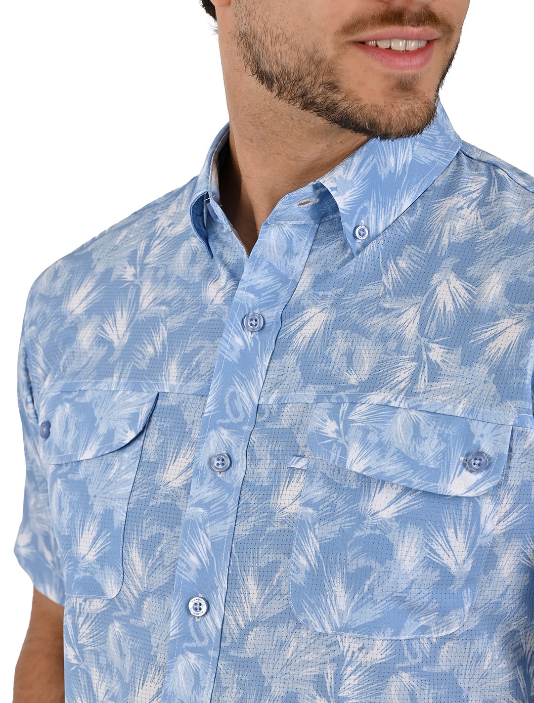 Camisa Airtek Brisa Flamingo  en Manga Corta