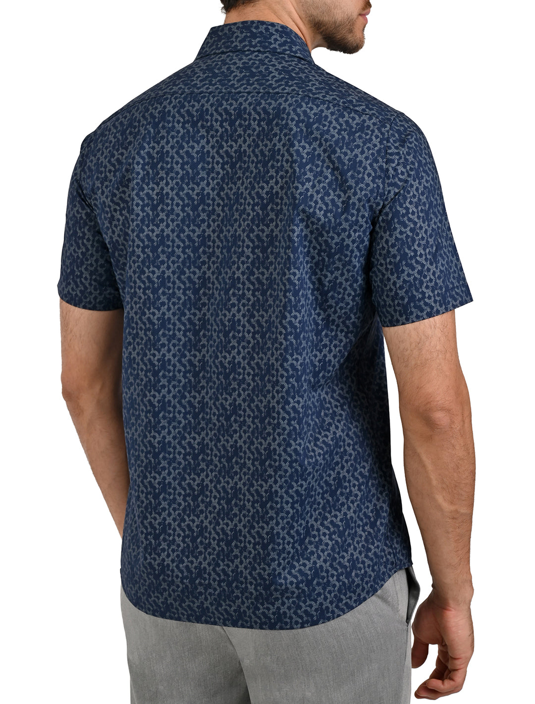 Camisa Casual Flamingo en Manga Corta