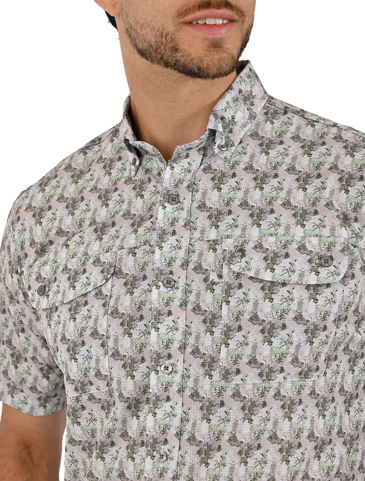 Camisa Airtek Print Flamingo en Manga Corta