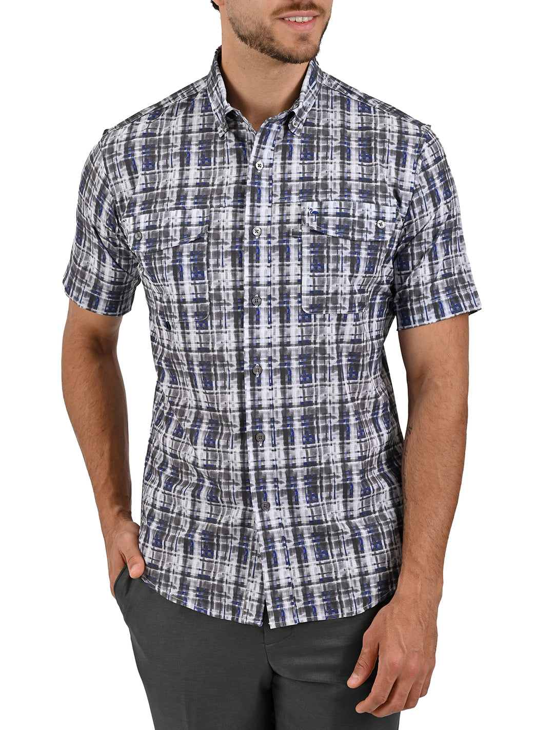 Camisa Airtek Flamingo Pixel en Manga Corta