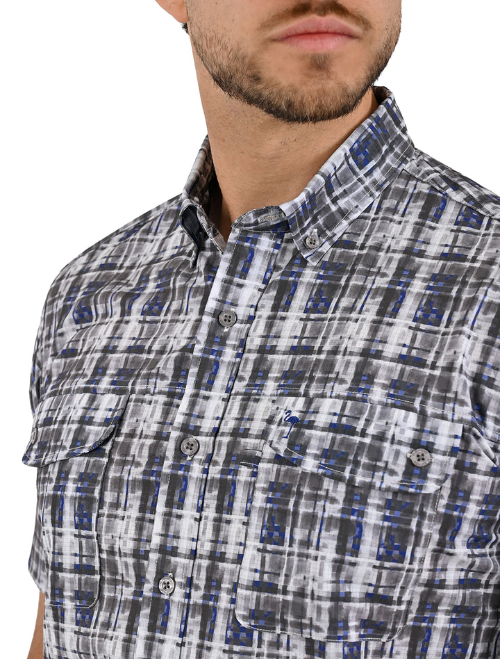 Camisa Airtek Flamingo Pixel en Manga Corta
