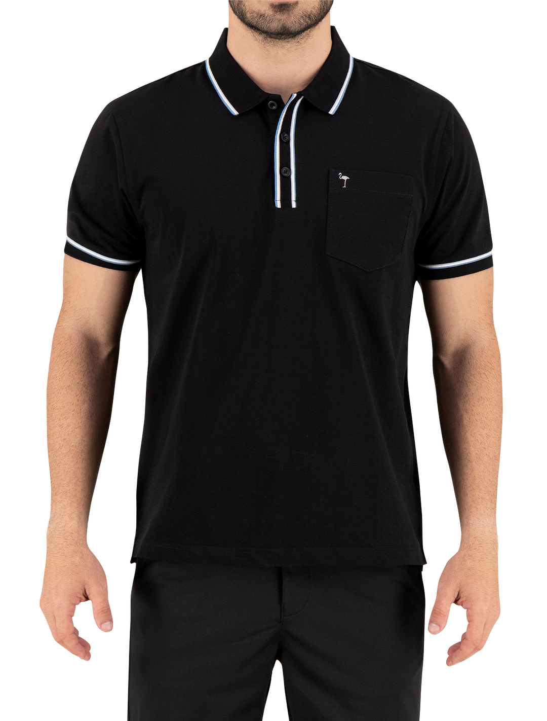 Polo Flamingo - Blanco