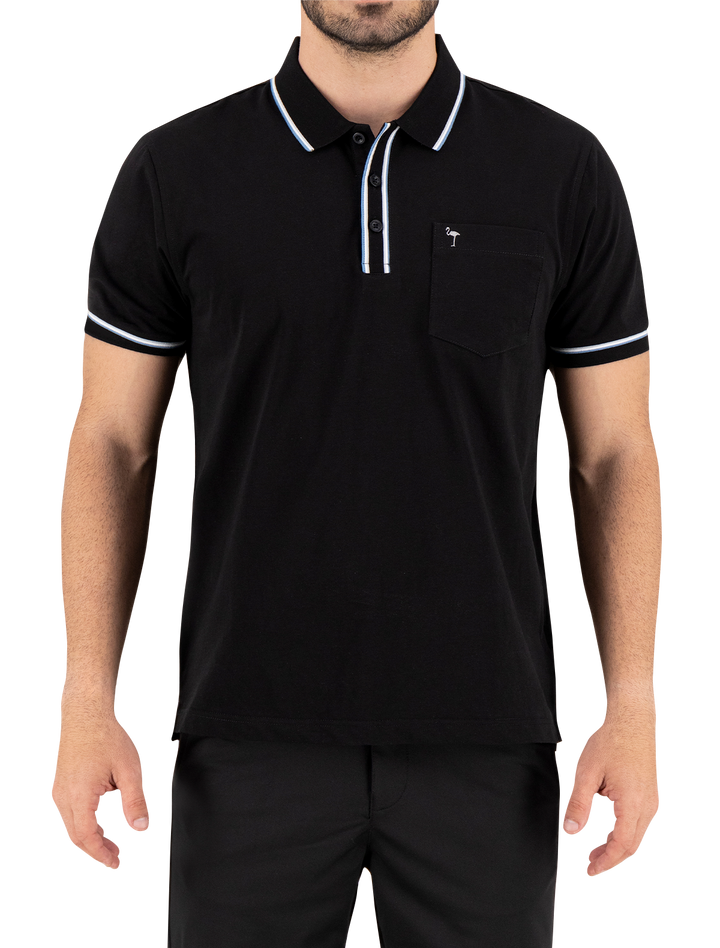 Polo Flamingo - Blanco