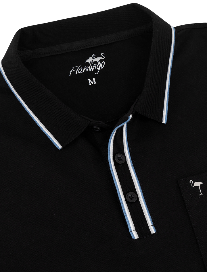 Polo Flamingo - Blanco