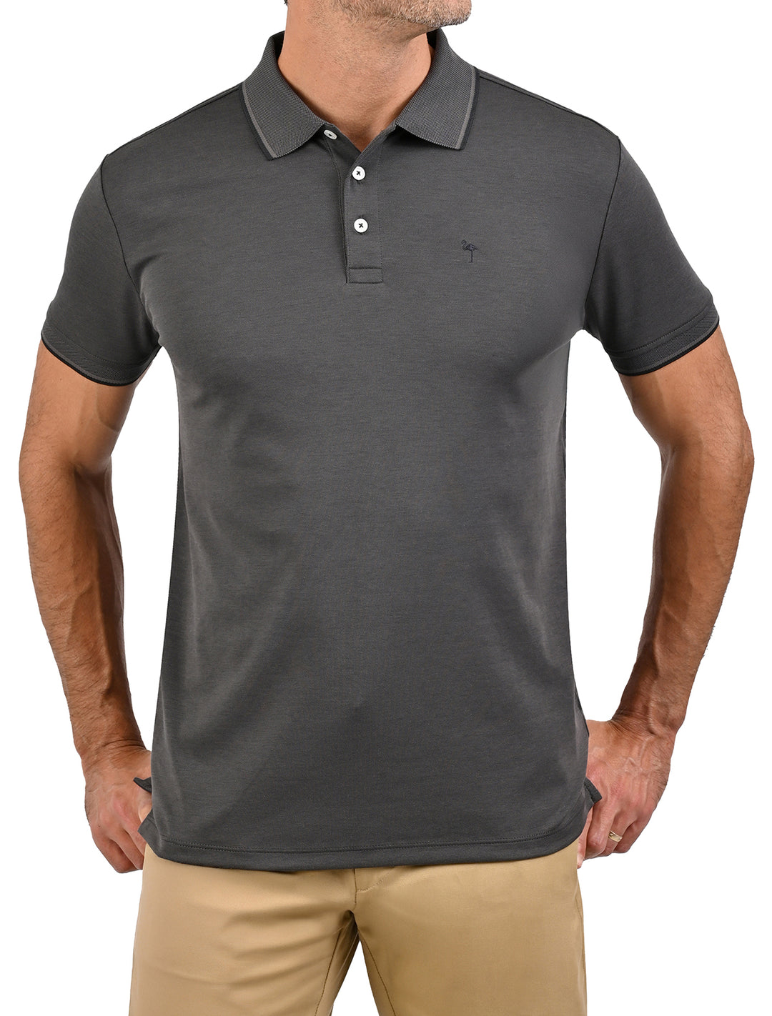 Polo de algodón Pima Peruano Slim